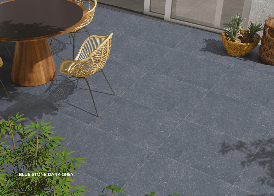 Blue Stone Dark Grey