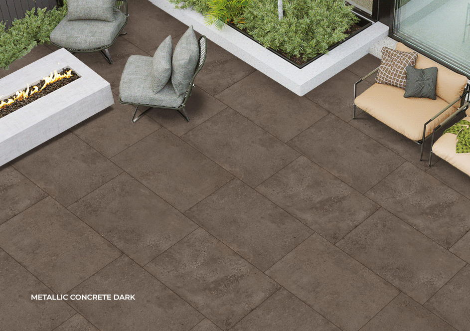 Metallic Concrete Dark